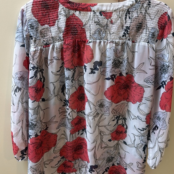 Ann Taylor XL Sheer Floral Top - Picture 5 of 8
